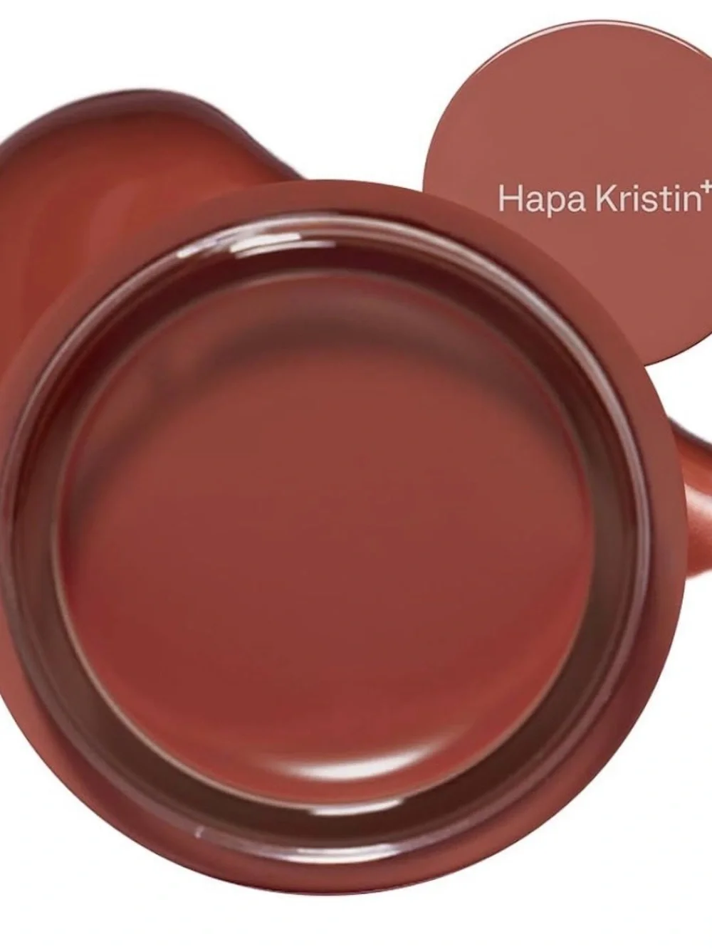 Hapa Kristin Gleam Glow Lip & Cheek Tint Shade Burnt Orange Cream Blush